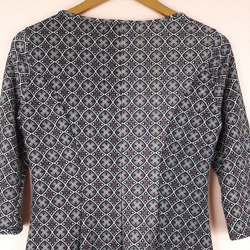 Sorad by A TV Women Geometric Print Made in USA Mini Dress Stretch Size M - Picture 10 of 11